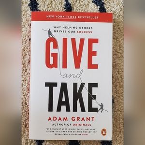 Give and Take new book by Adam Grant